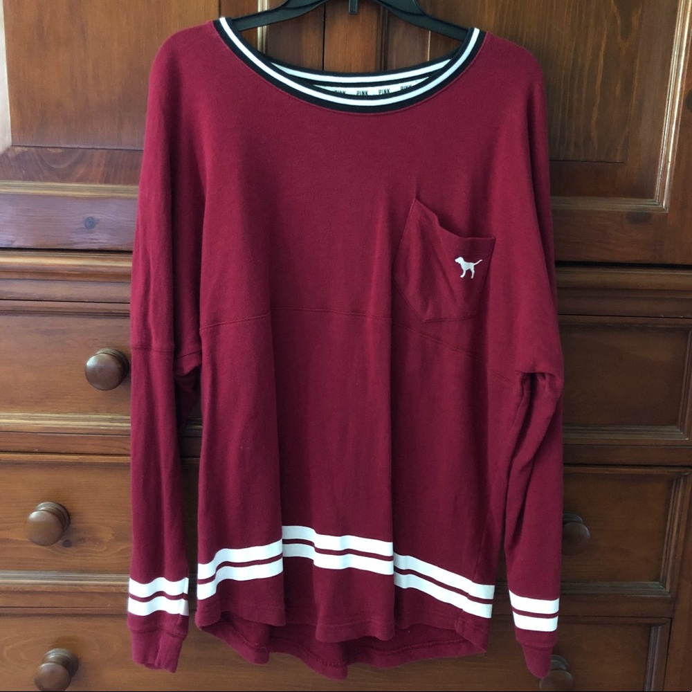 PINK Oversized Long Sleeve